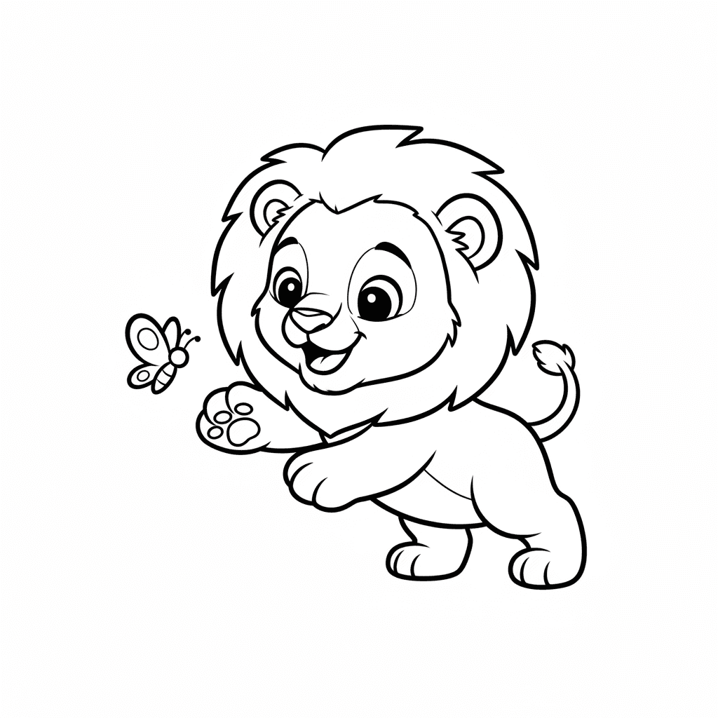 Create a complete 30-page animal coloring book for children ages 3–6 Use EXACTLY