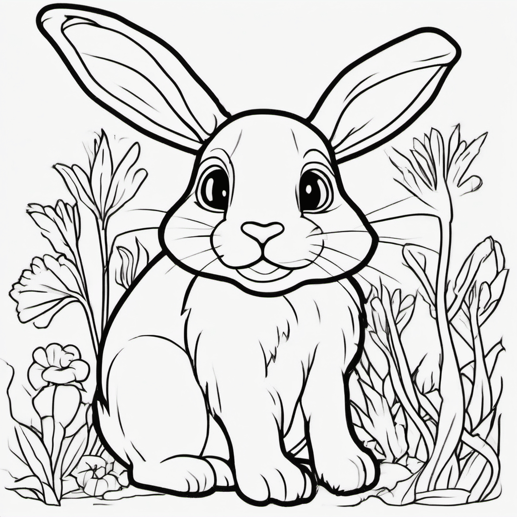 I WANT THE DRAWING OF A BUNNY