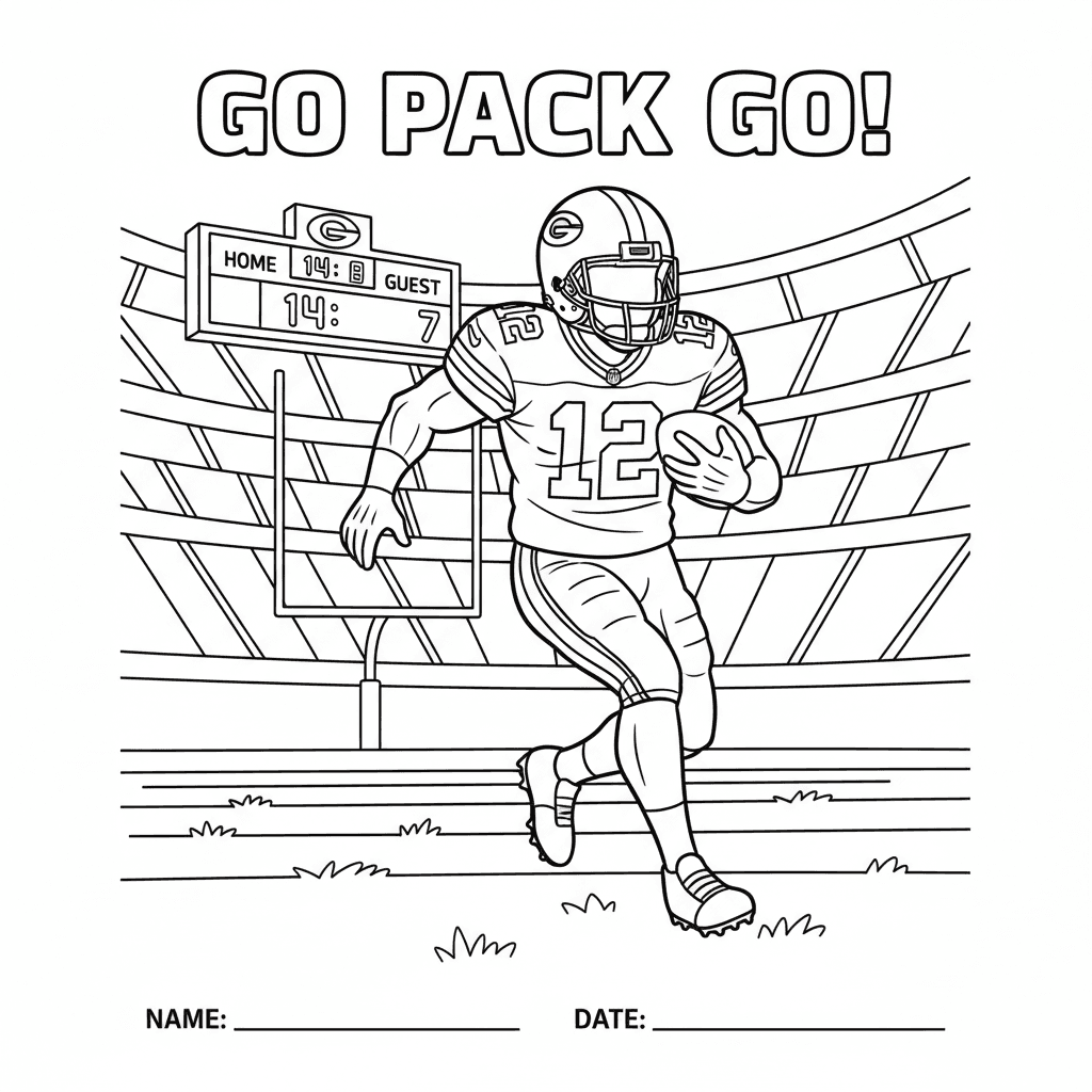 Green bay packers player