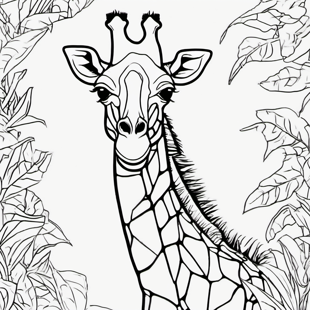 I WANT THE DRAWING OF A GIRAFFE