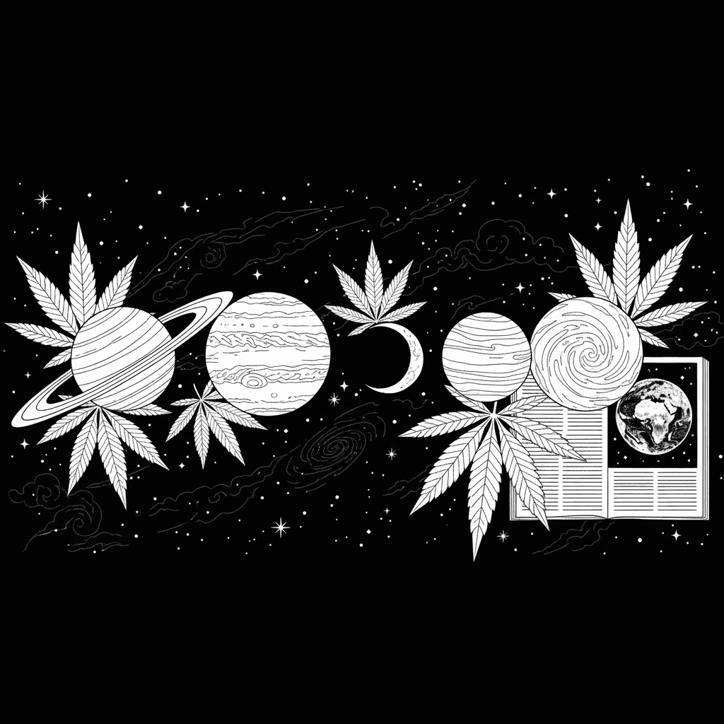 Space what's way too much going on more clean and clear, more realistic marijuan
