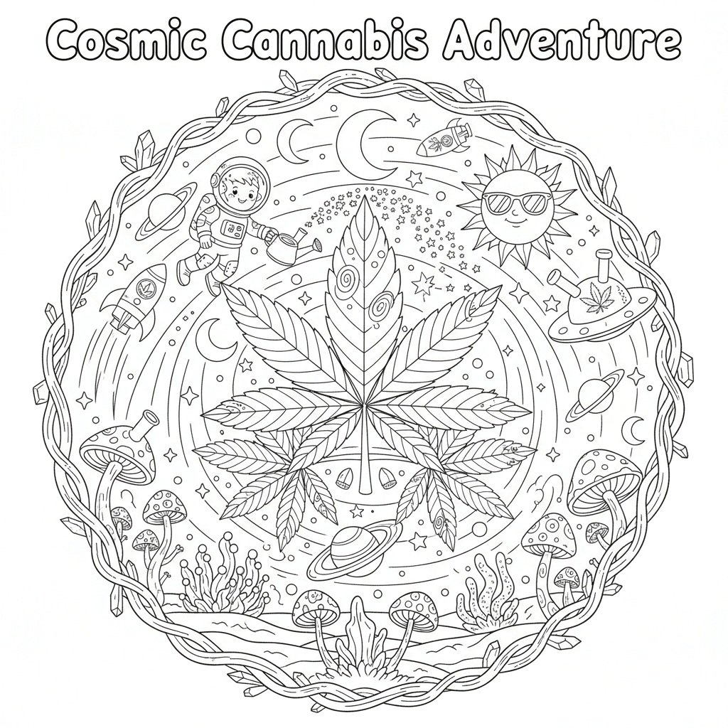 Space what's marijuana leaves