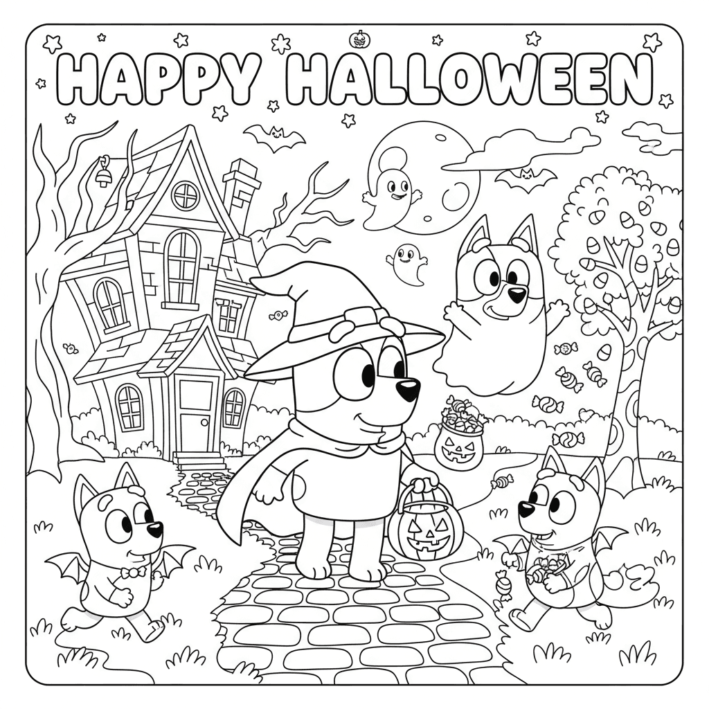 Bluey Halloween
