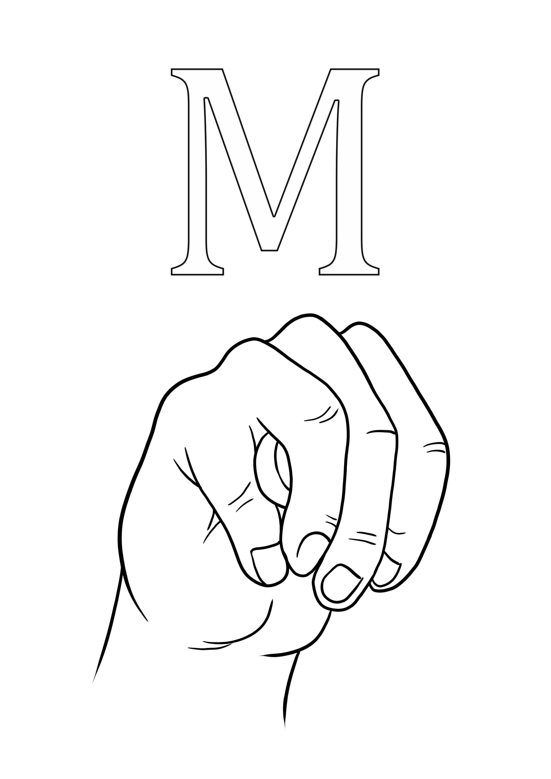 American sign language