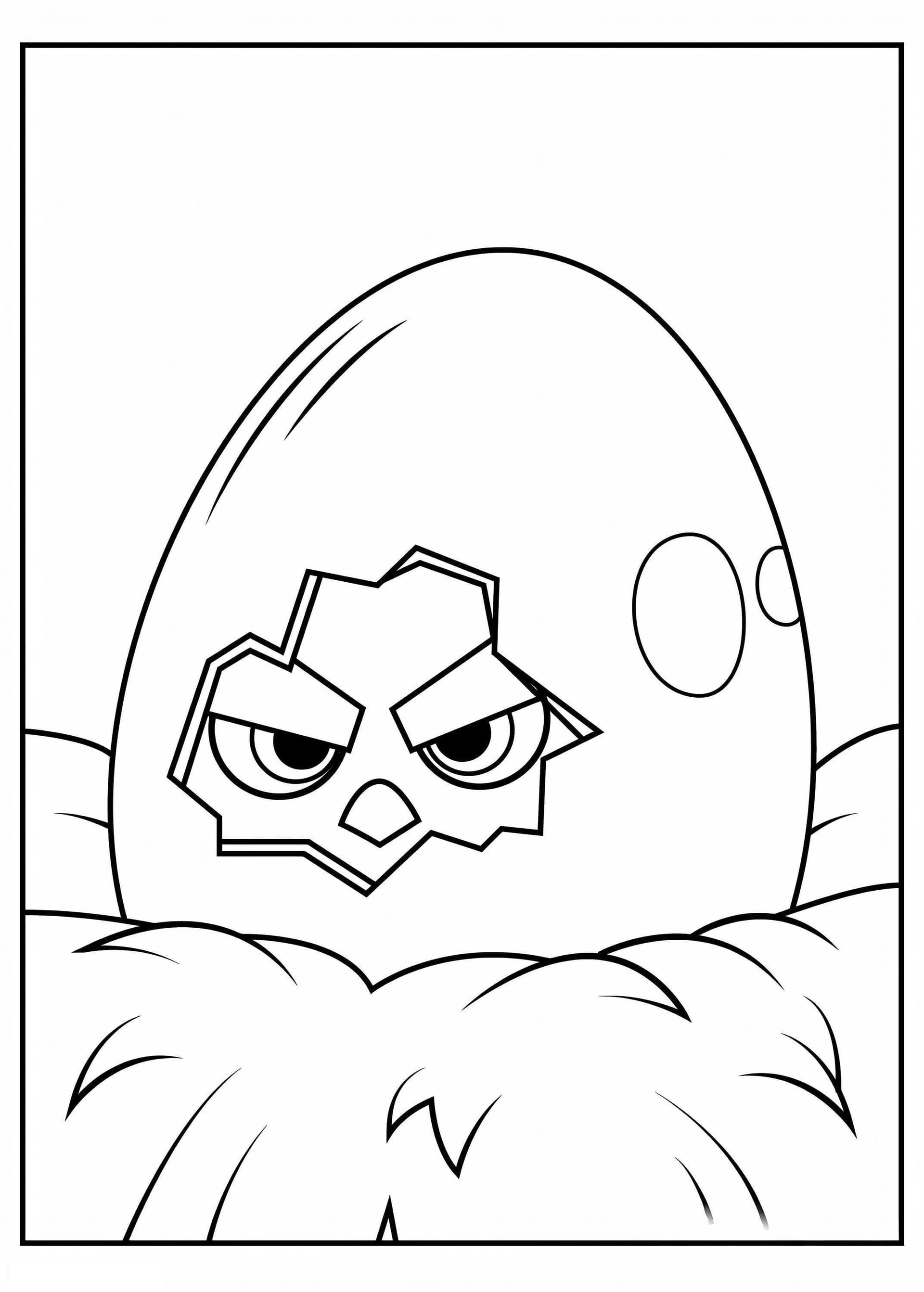 Angry Bird In Egg