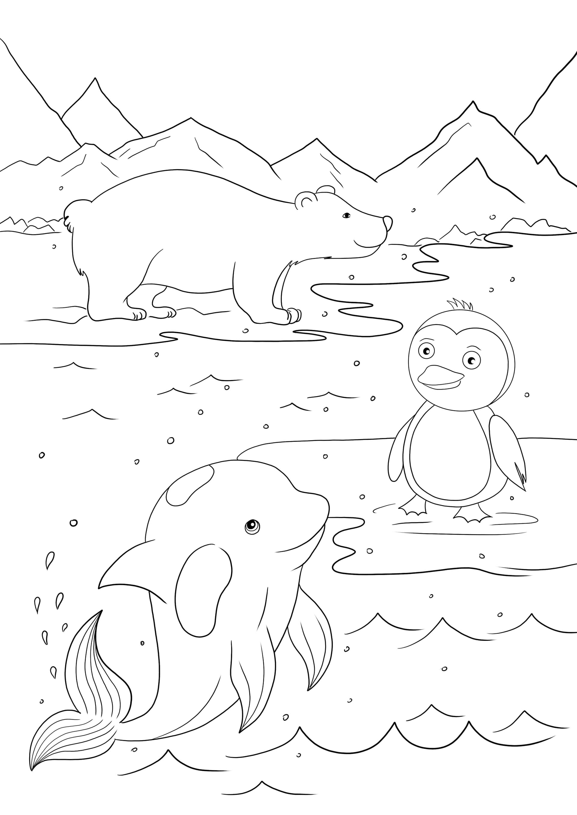 Animals in winter