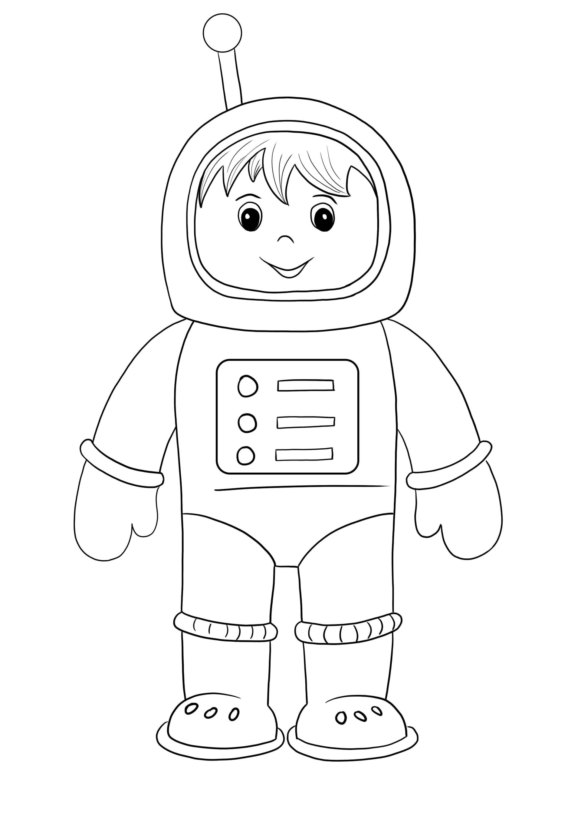 Astronaut in a spacesuit
