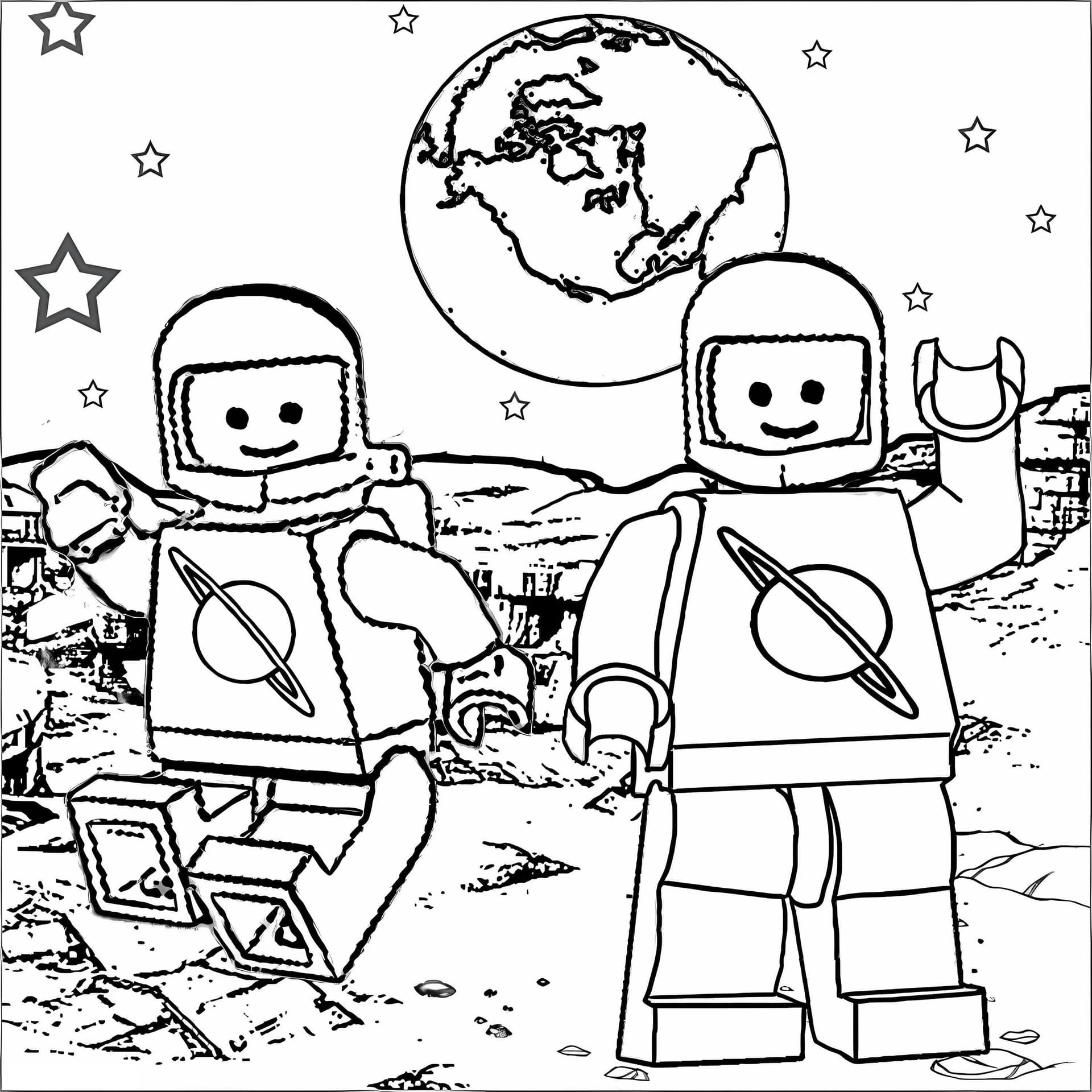 Lego Astronauts