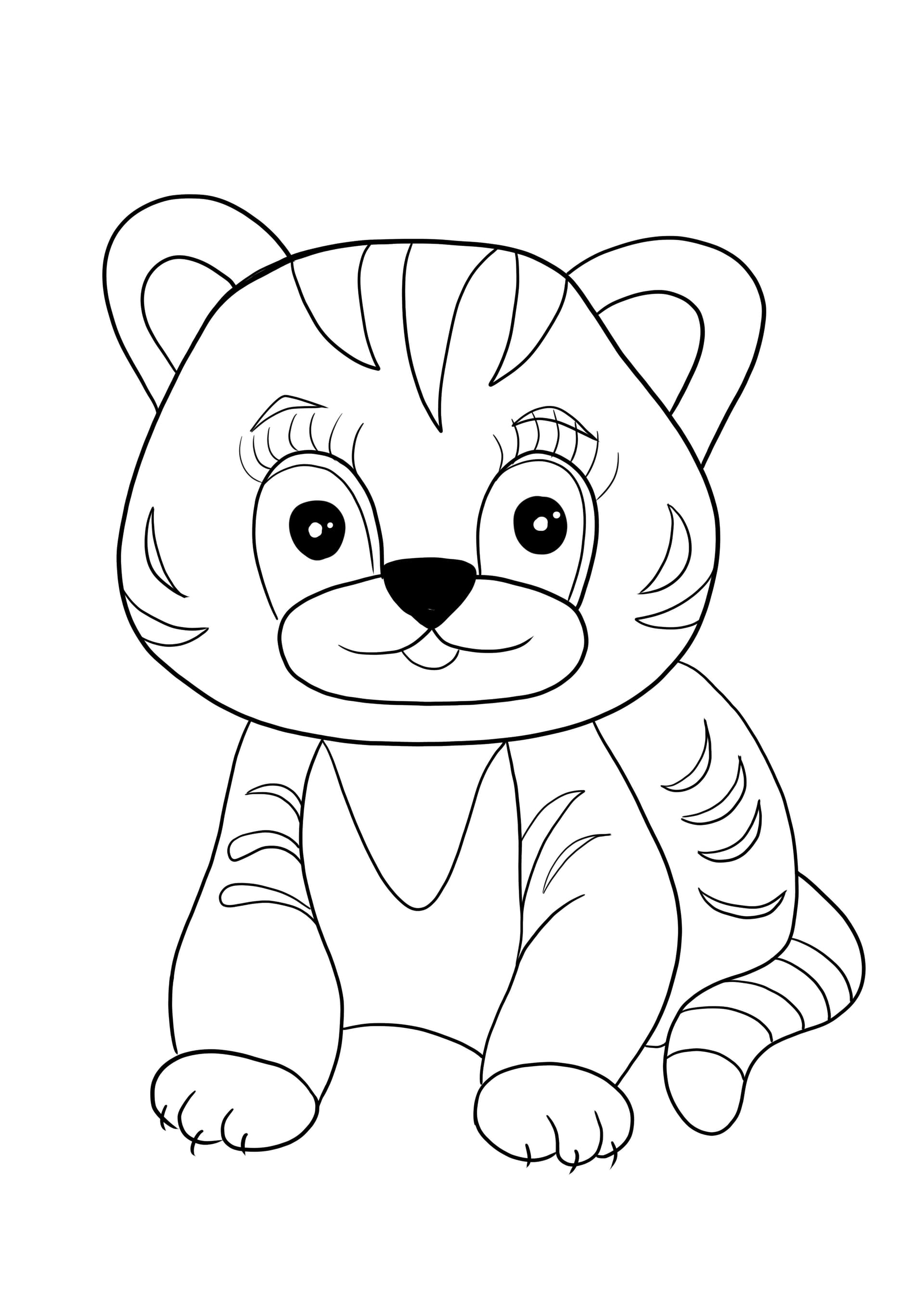 Baby tiger