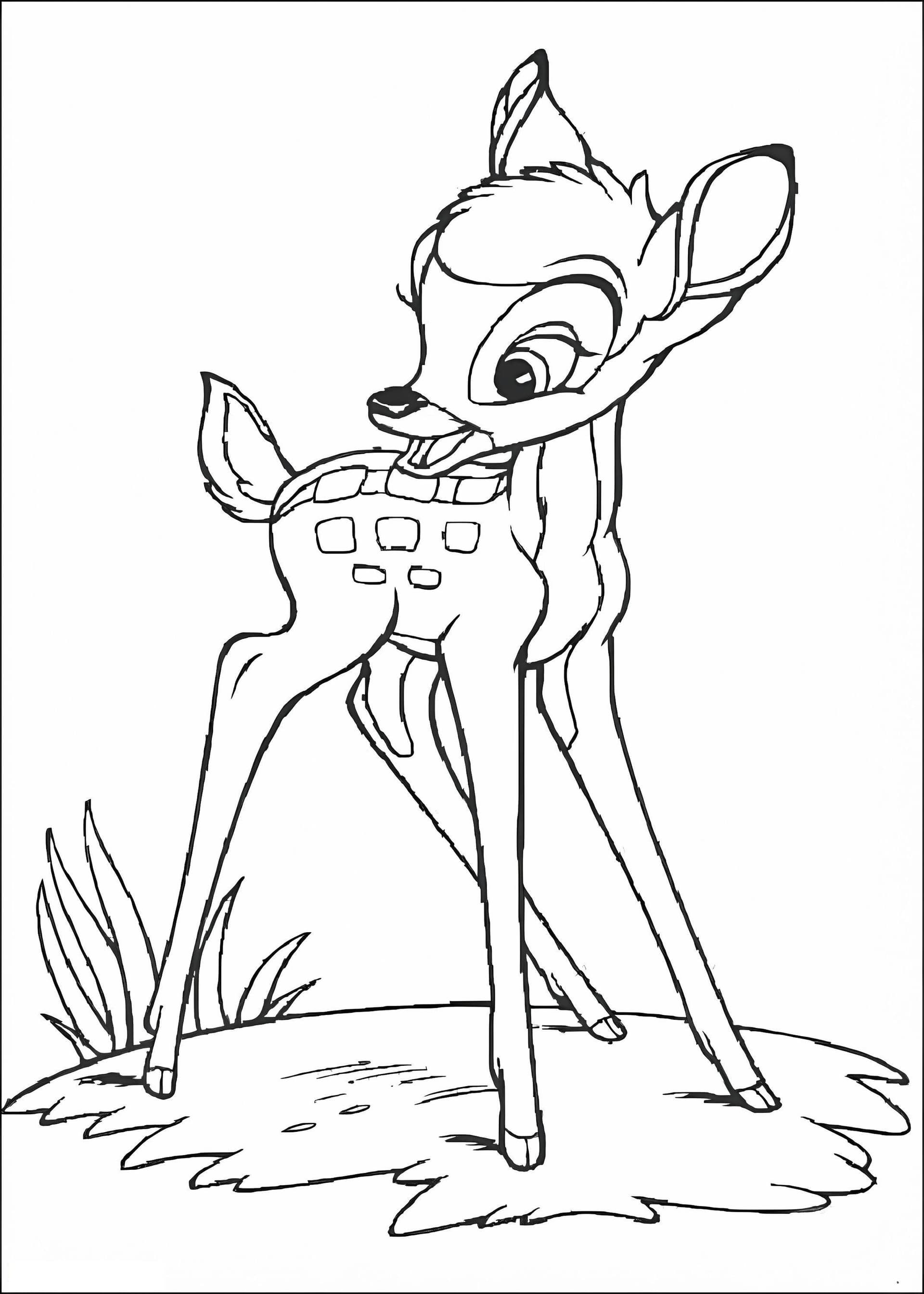 Smiling Bambi