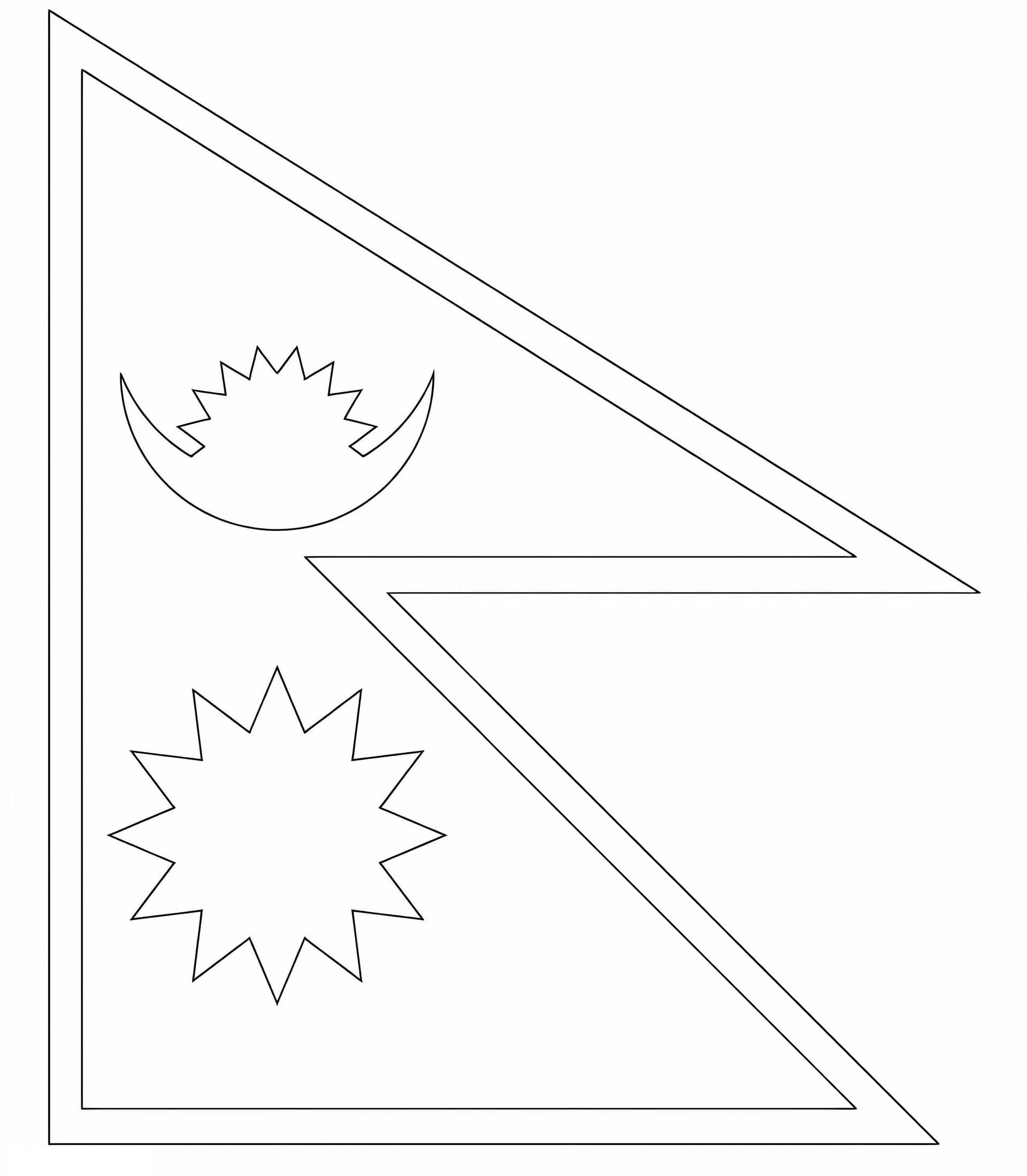 Flag Of Nepal