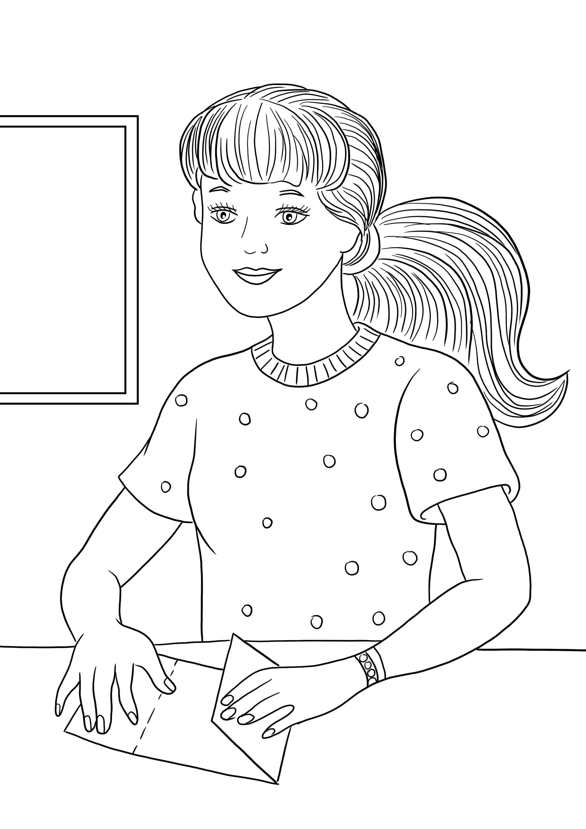 Barbie at School