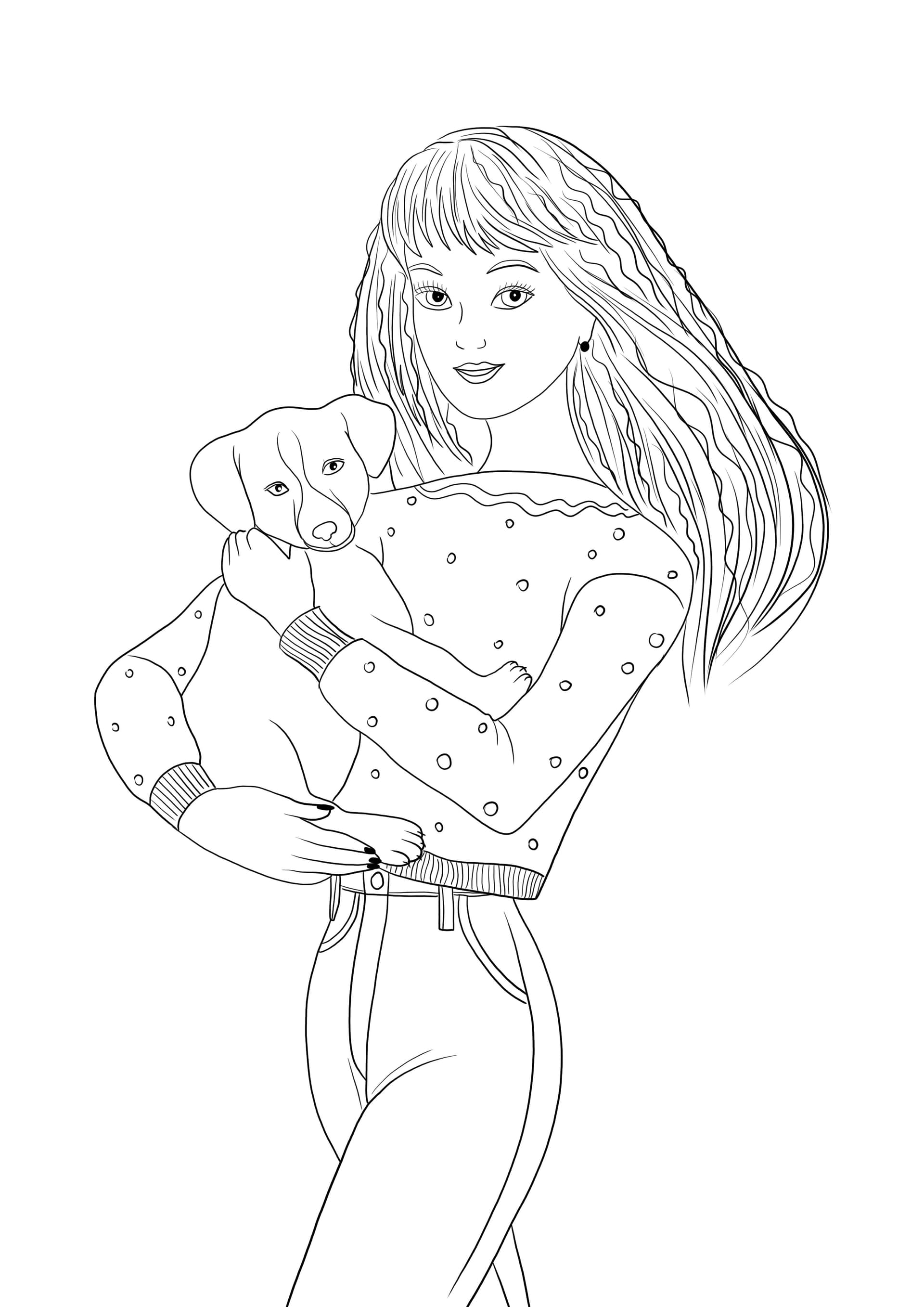 Barbie with Dog