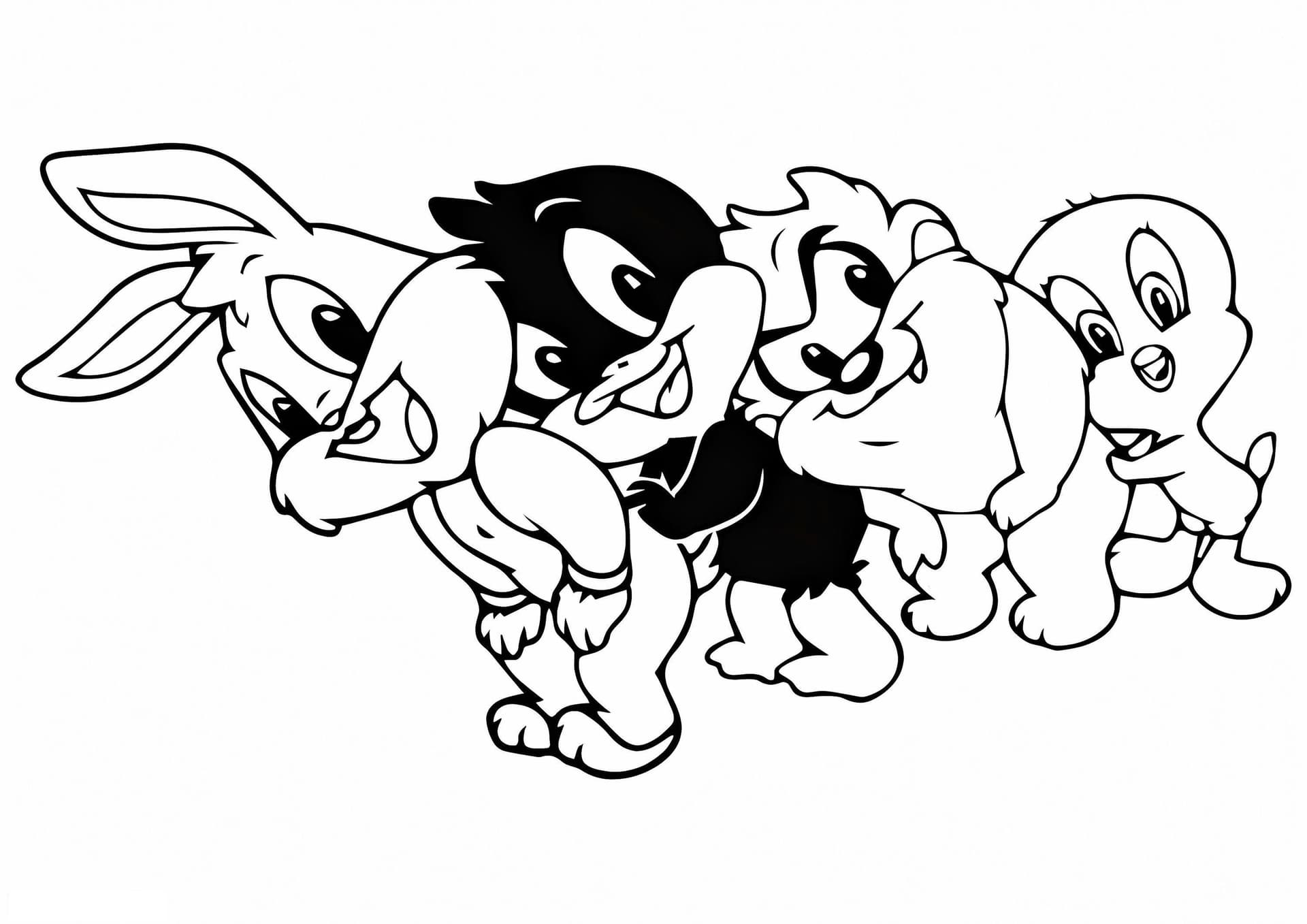 Baby Daffy Duck And Friends