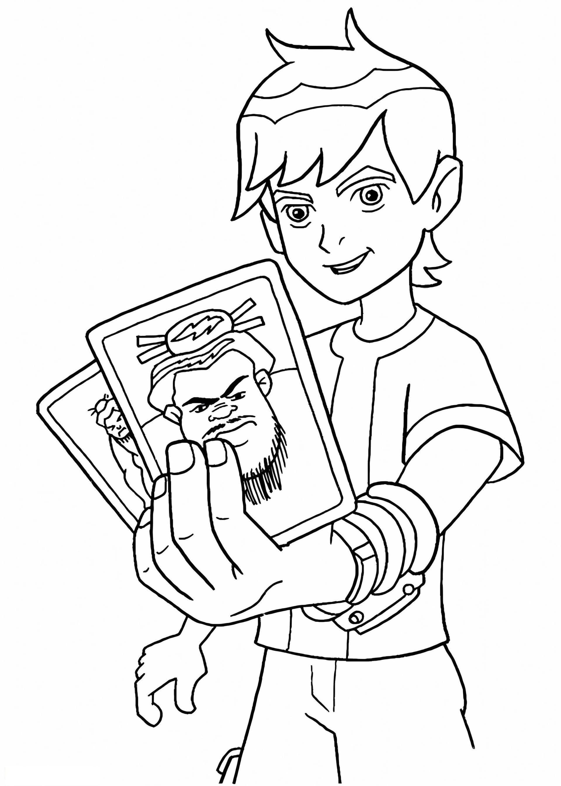 Ben With Sumo Cards