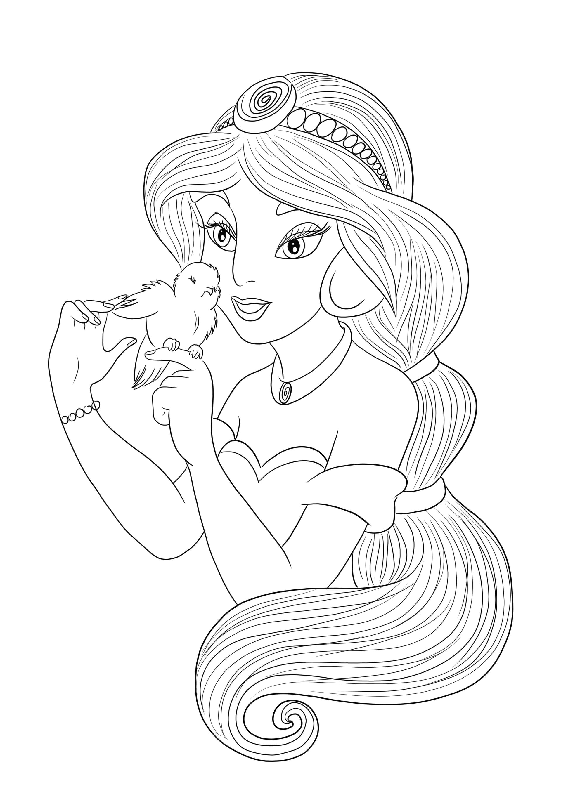 Bird and Jasmine