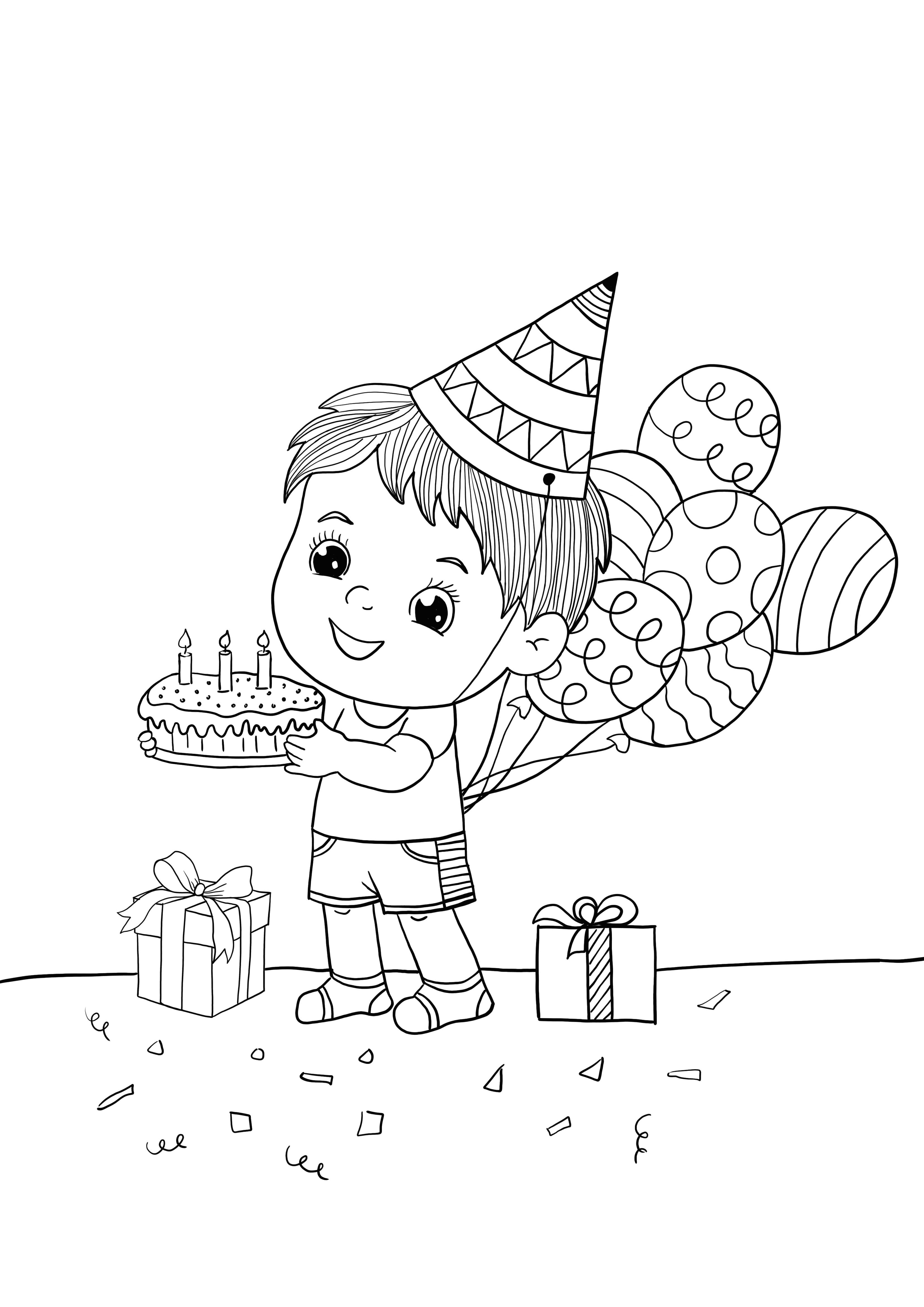 Birthday boy