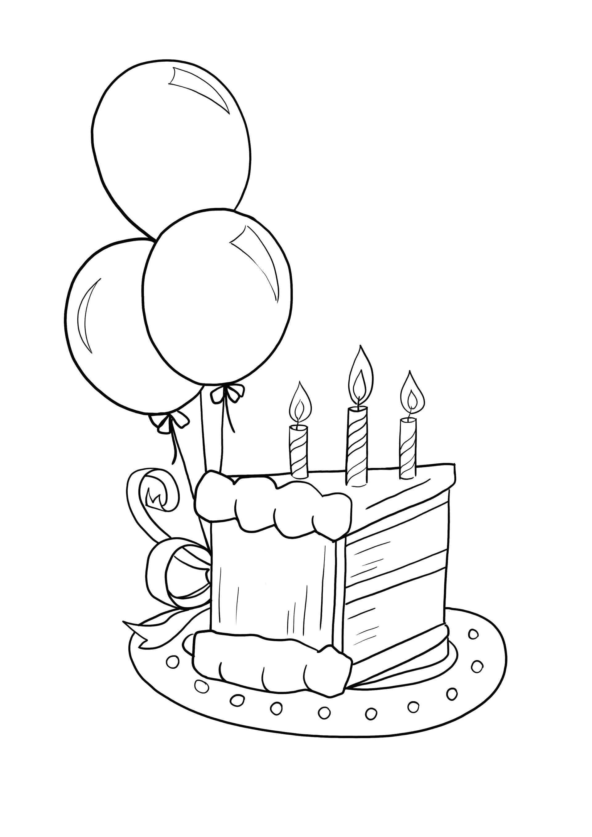 birthday piece of cake