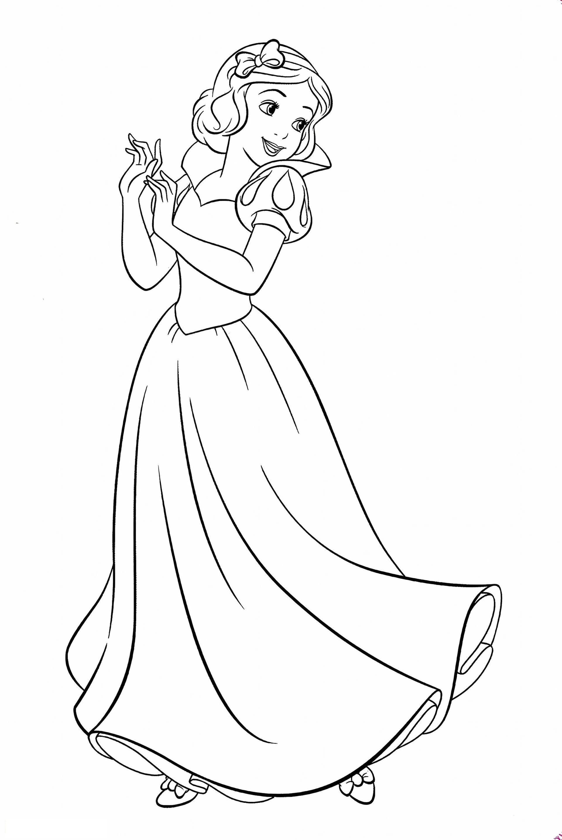 Snow White Smiling