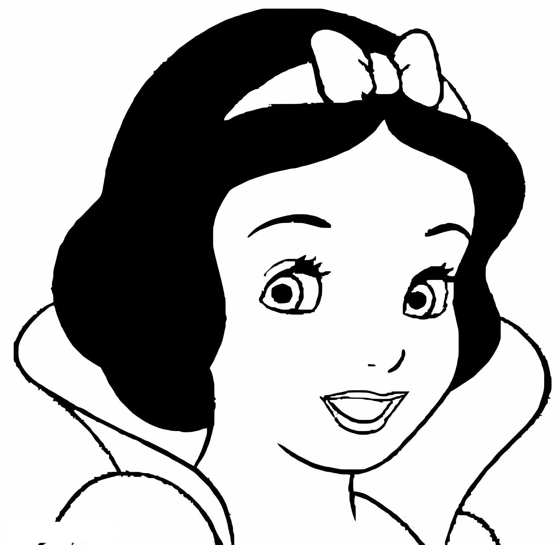 Snow White And Animals With Sun