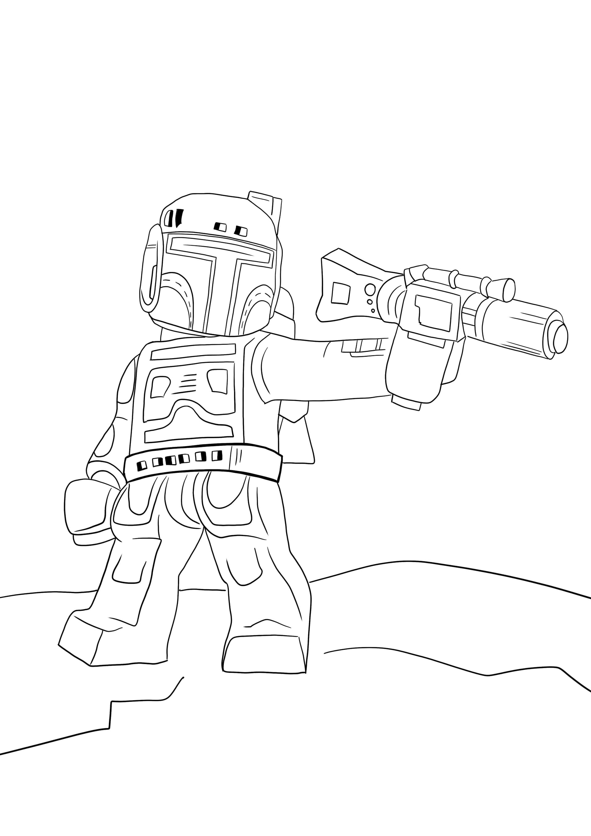 Boba fett-lego stars