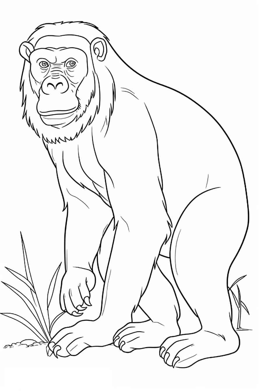 Bonobo cartoon 1