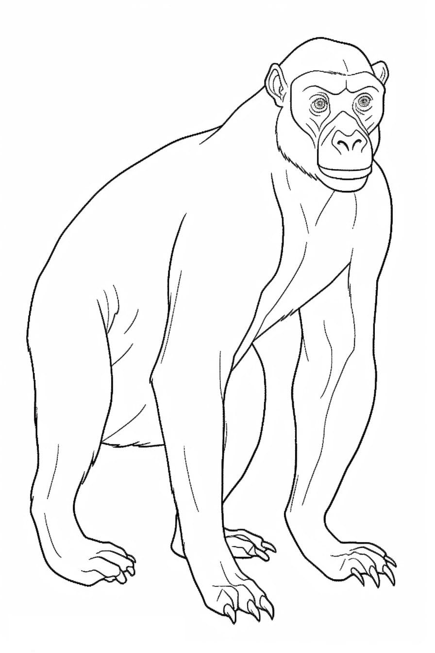 Bonobo cartoon 2