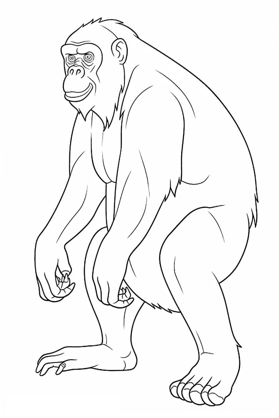 Bonobo cartoon 3
