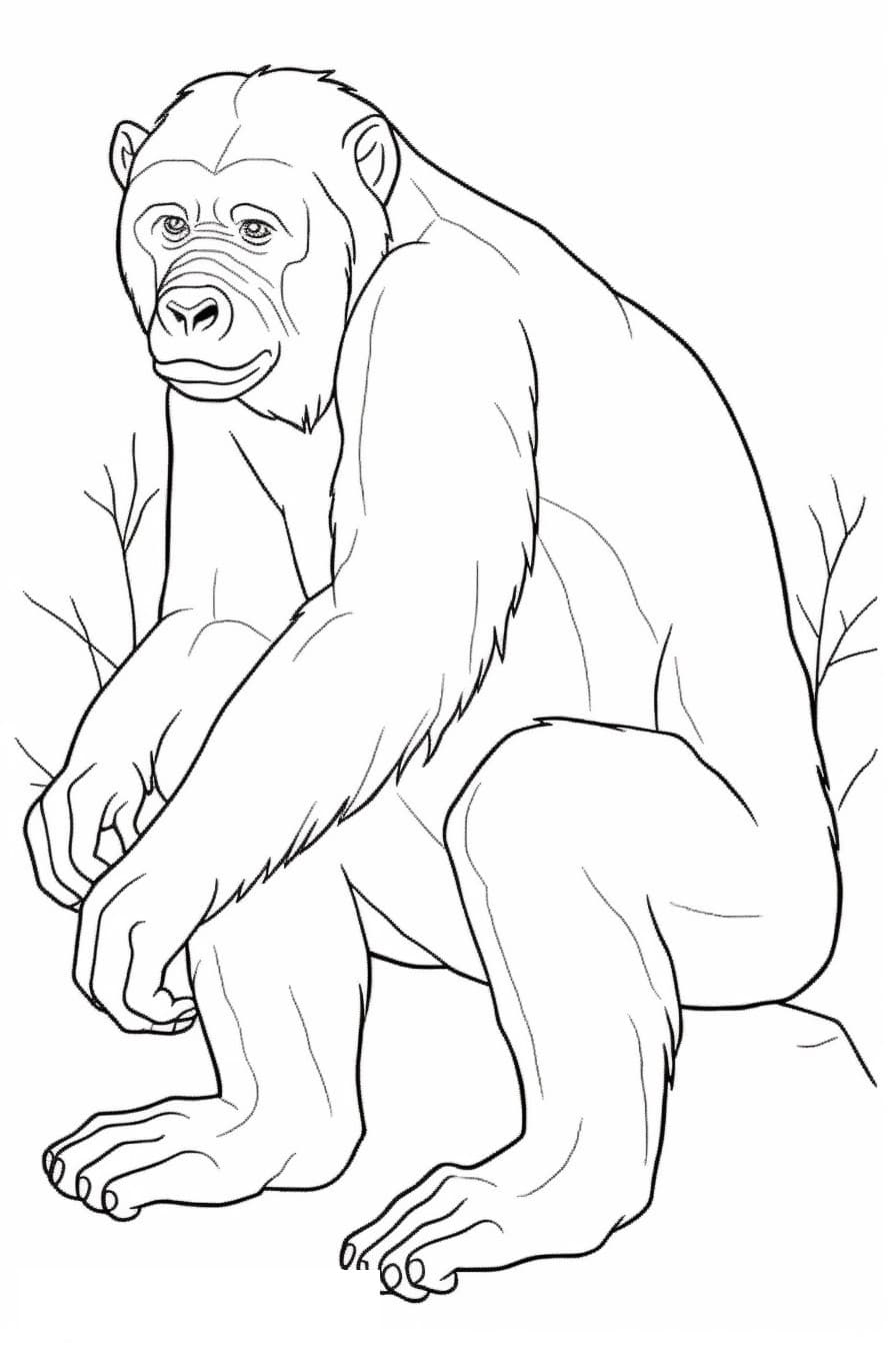 Bonobo Playing 1