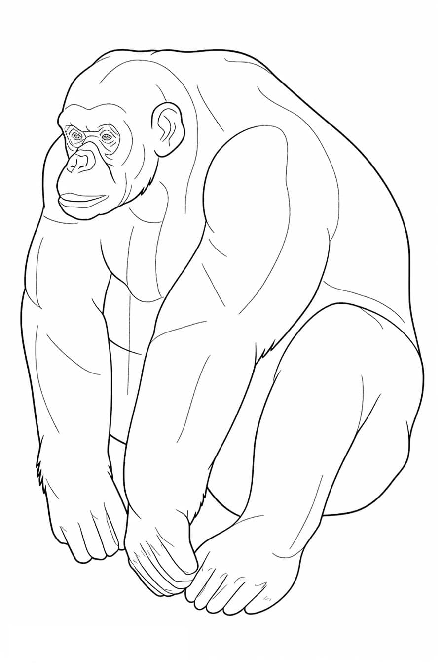 Bonobo Sleeping 0