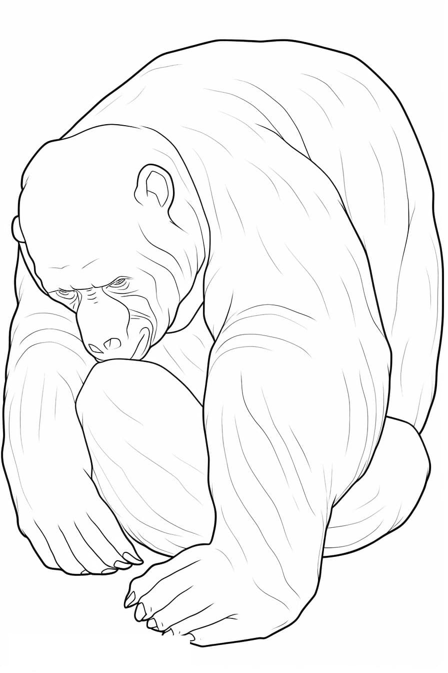 Bonobo Sleeping 1