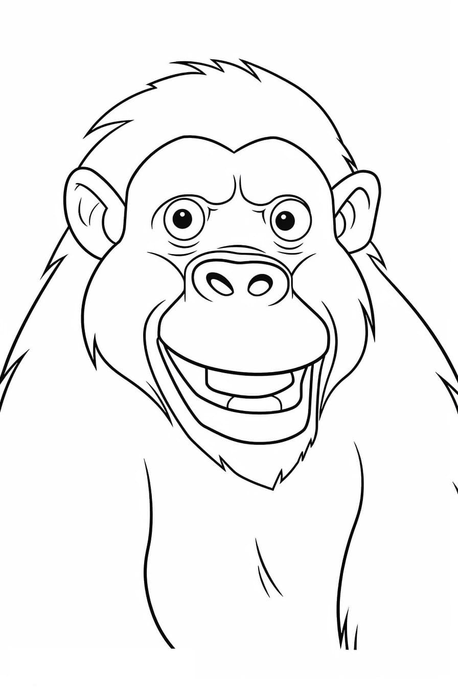 Bonobo smile emoji 2