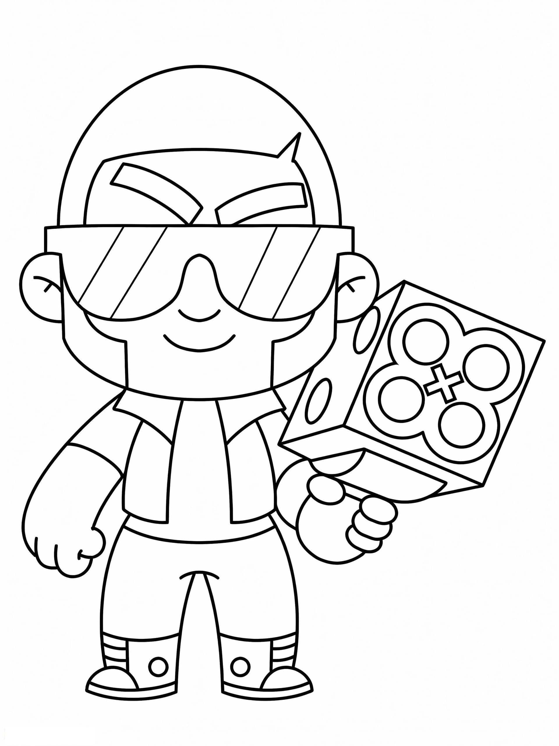 Brock Brawl Stars 768X1024
