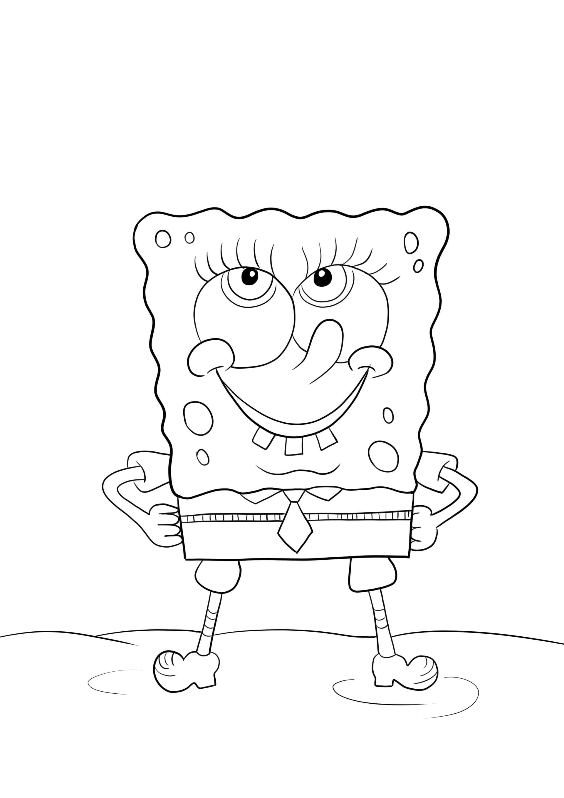 Cheeky Sponge Bob