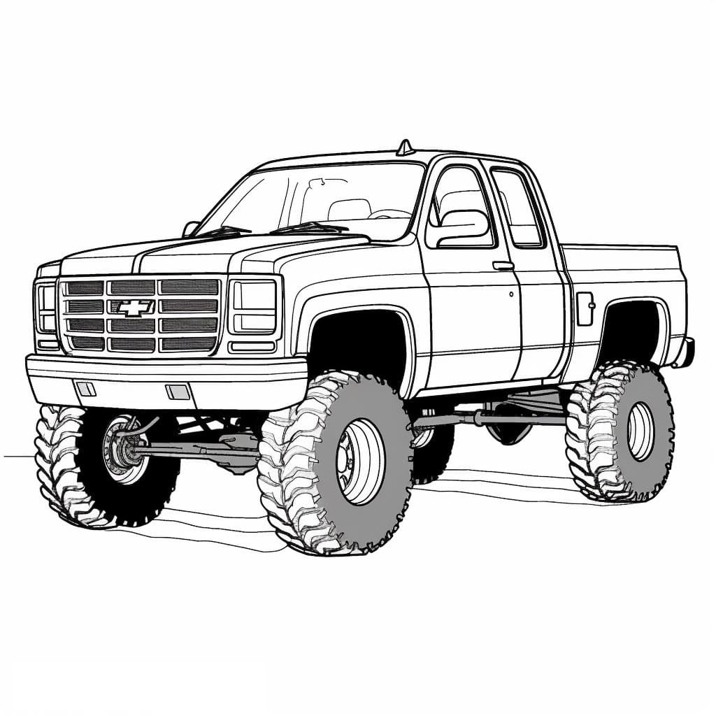 Chevrolet Silverado Mud Terrain Tires 4WD 2024 0