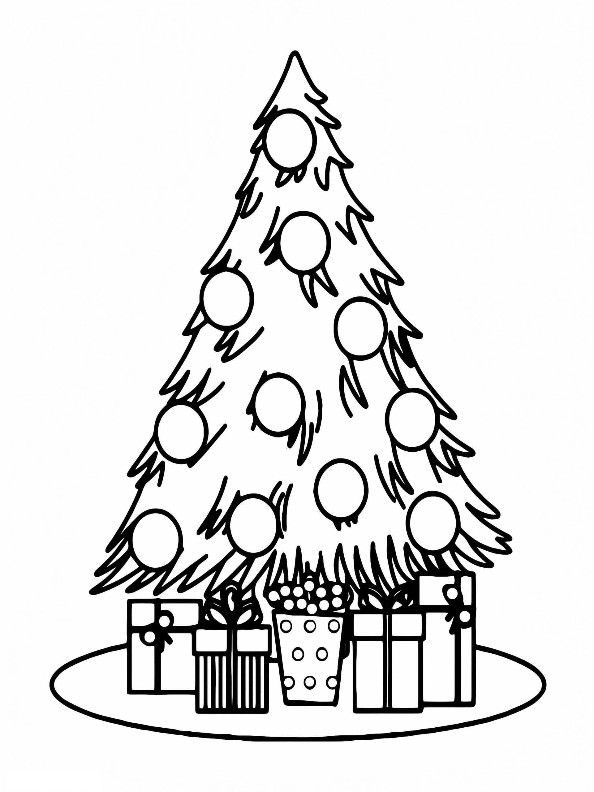 Christmas Tree With Ornaments