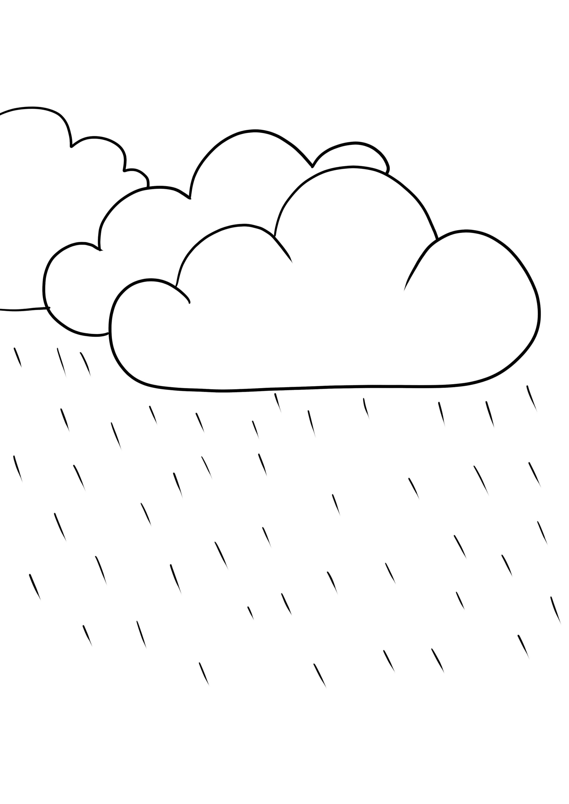 Cloud and rain