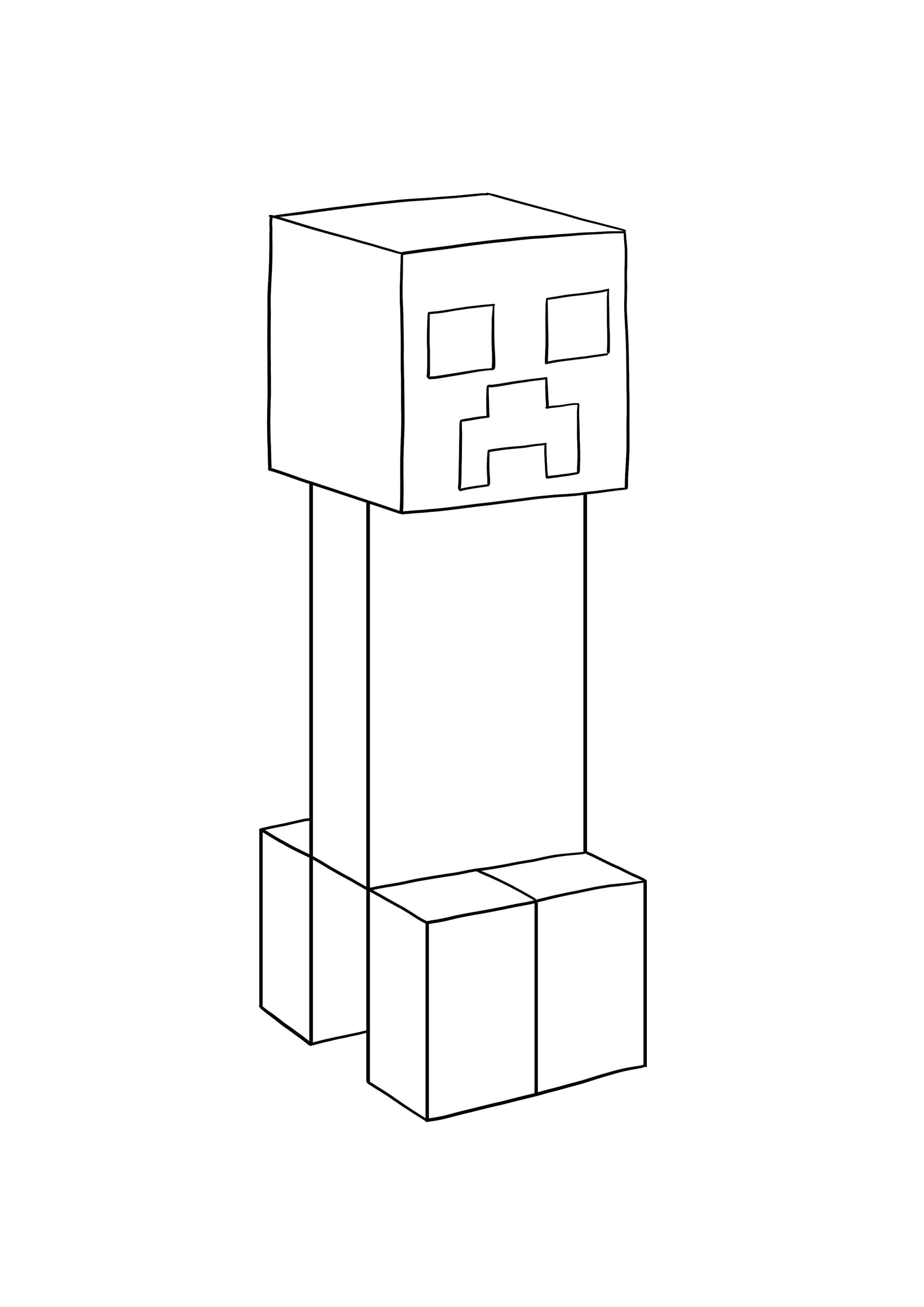 Creeper standing