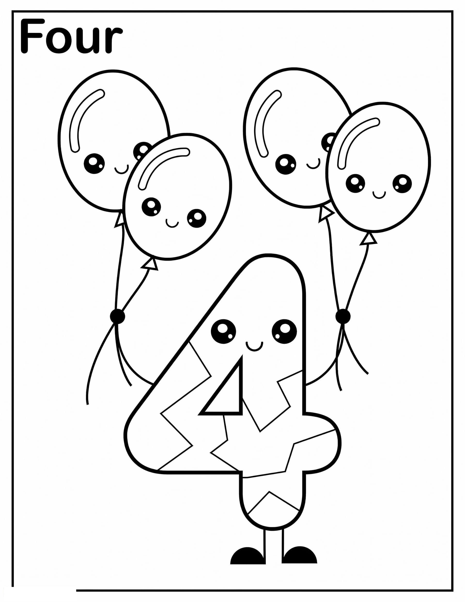 Four Kawaii
