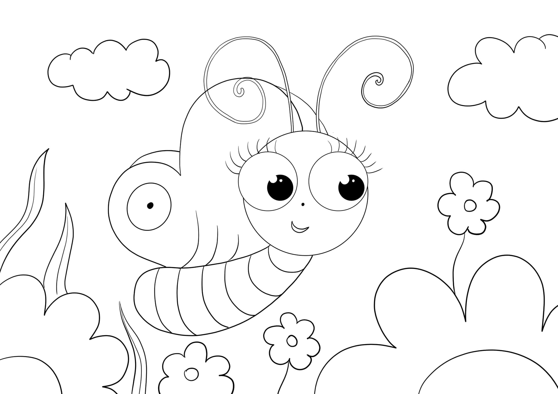 Cute baby butterfly