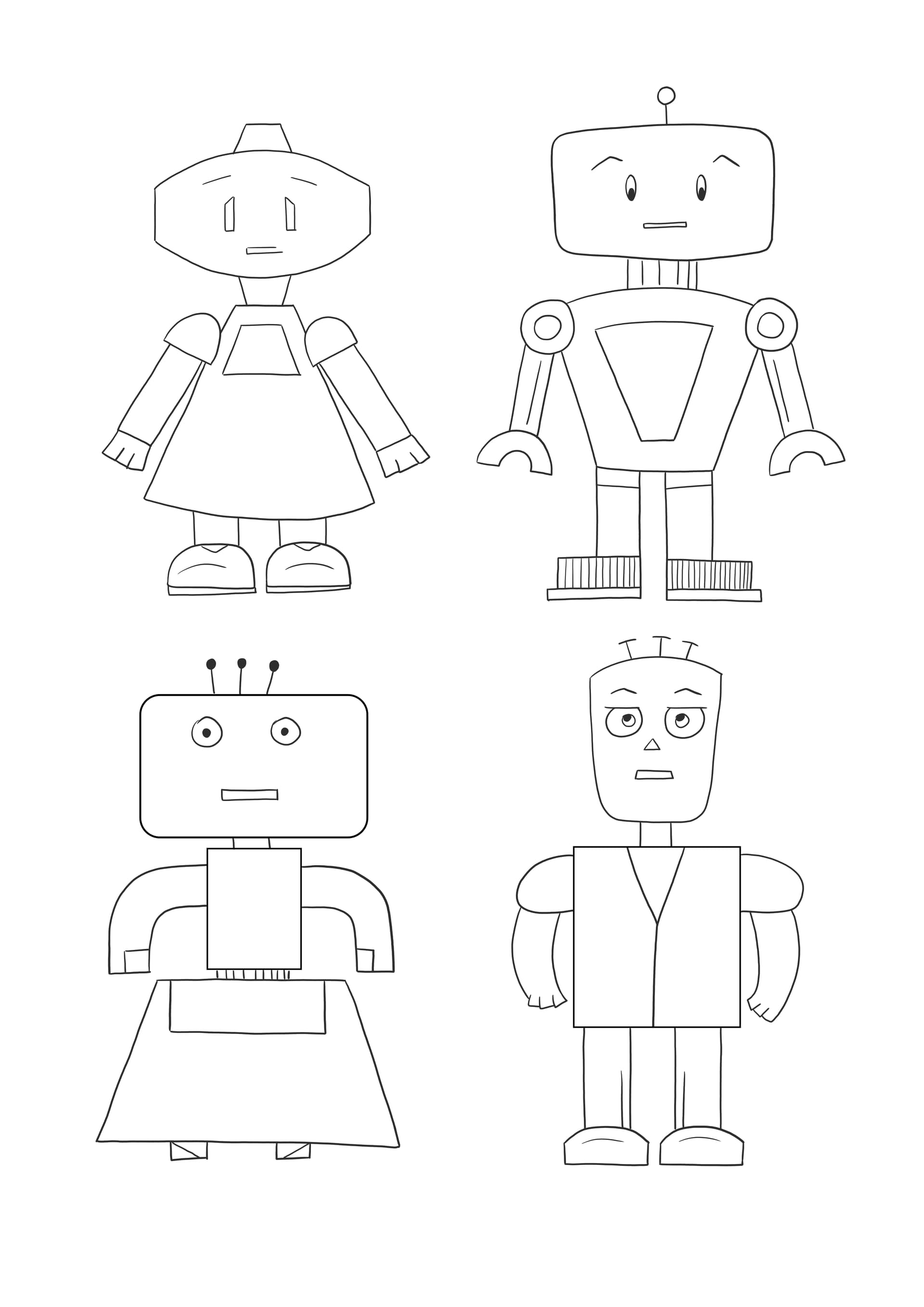 Cute robots