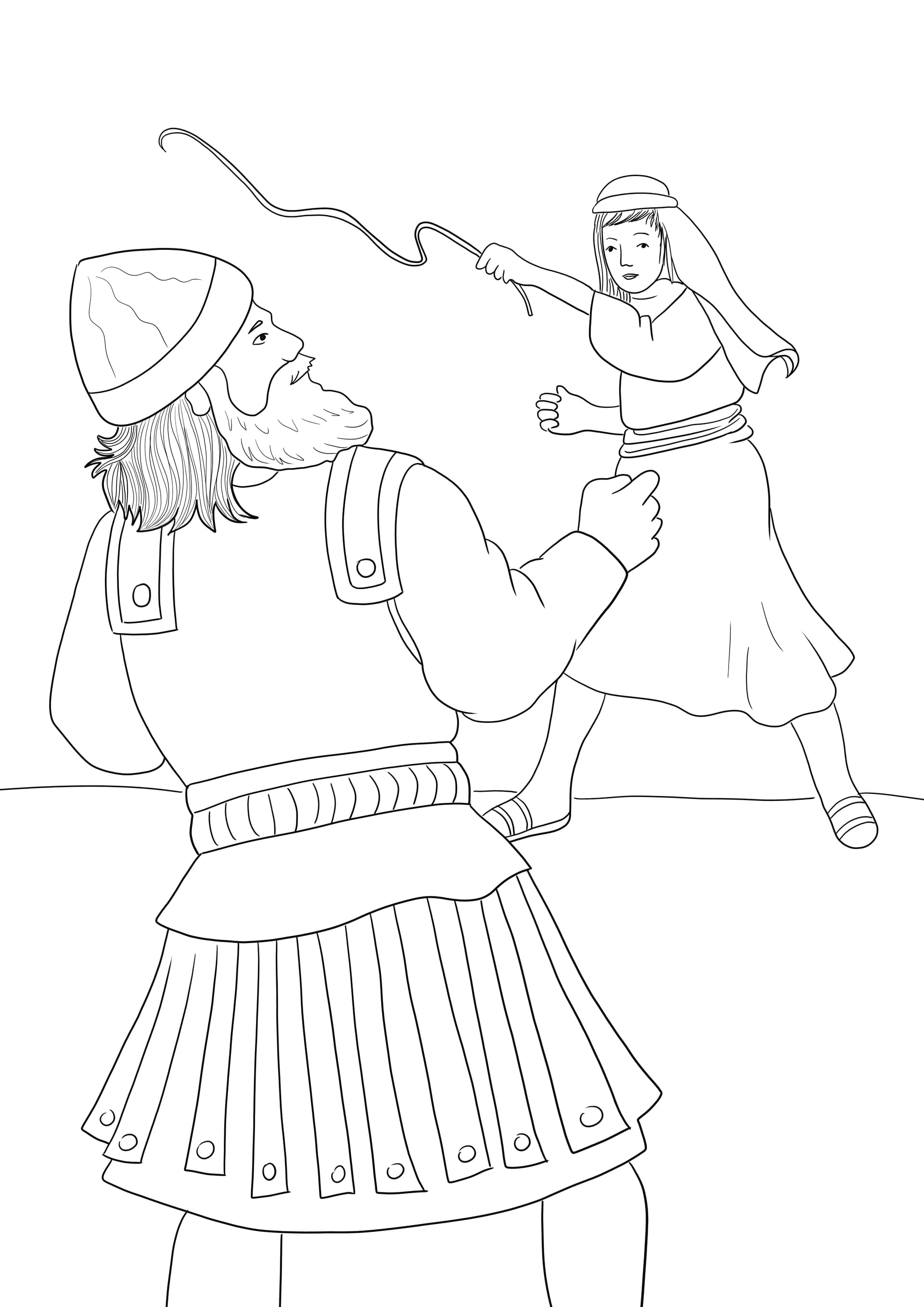 David and Goliath