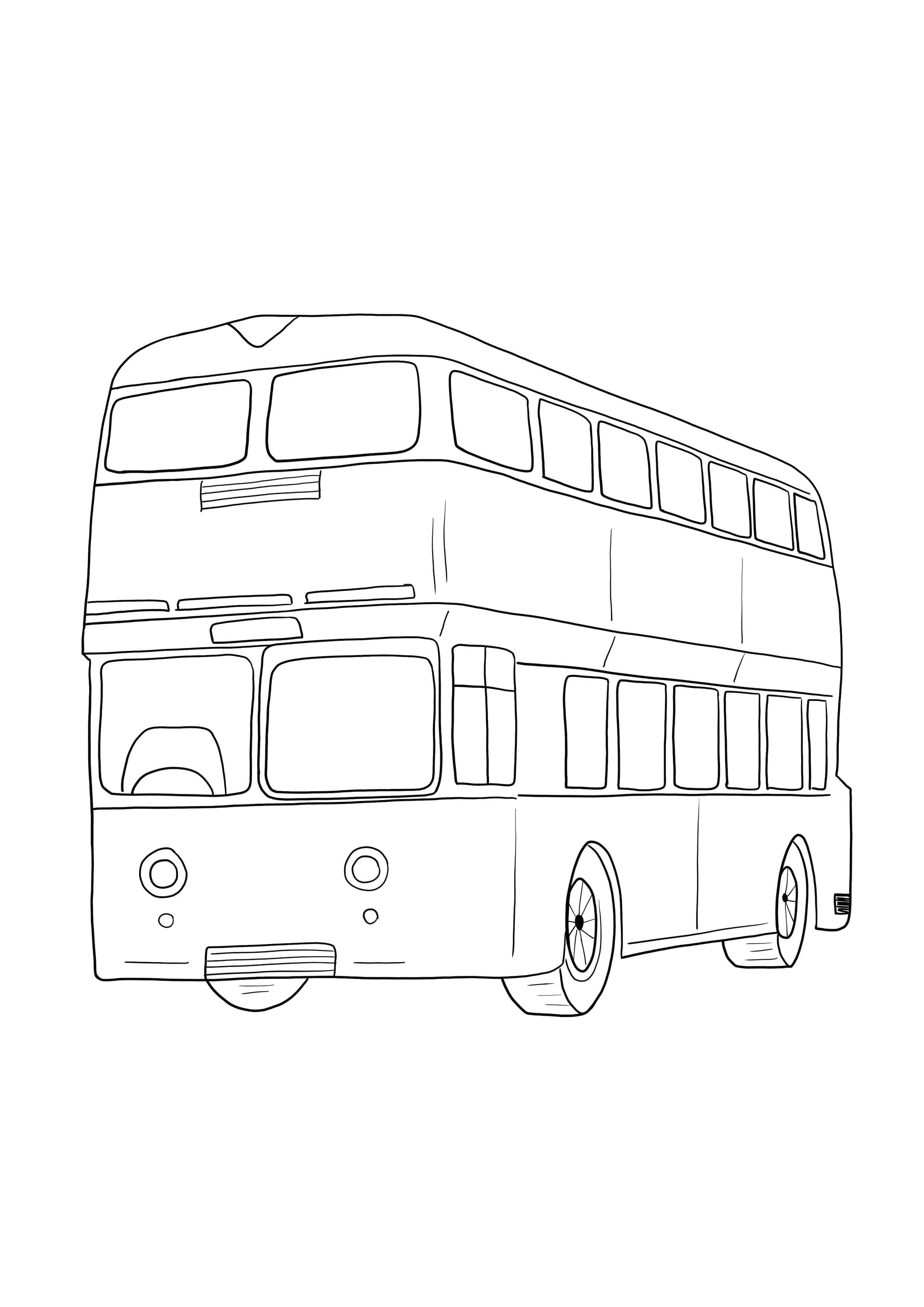 double-decker bus
