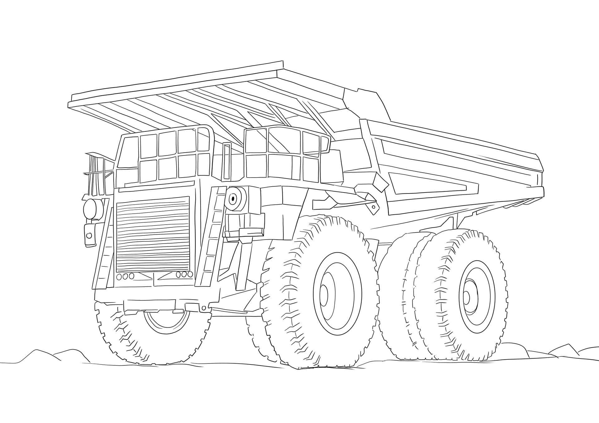 Dump truck
