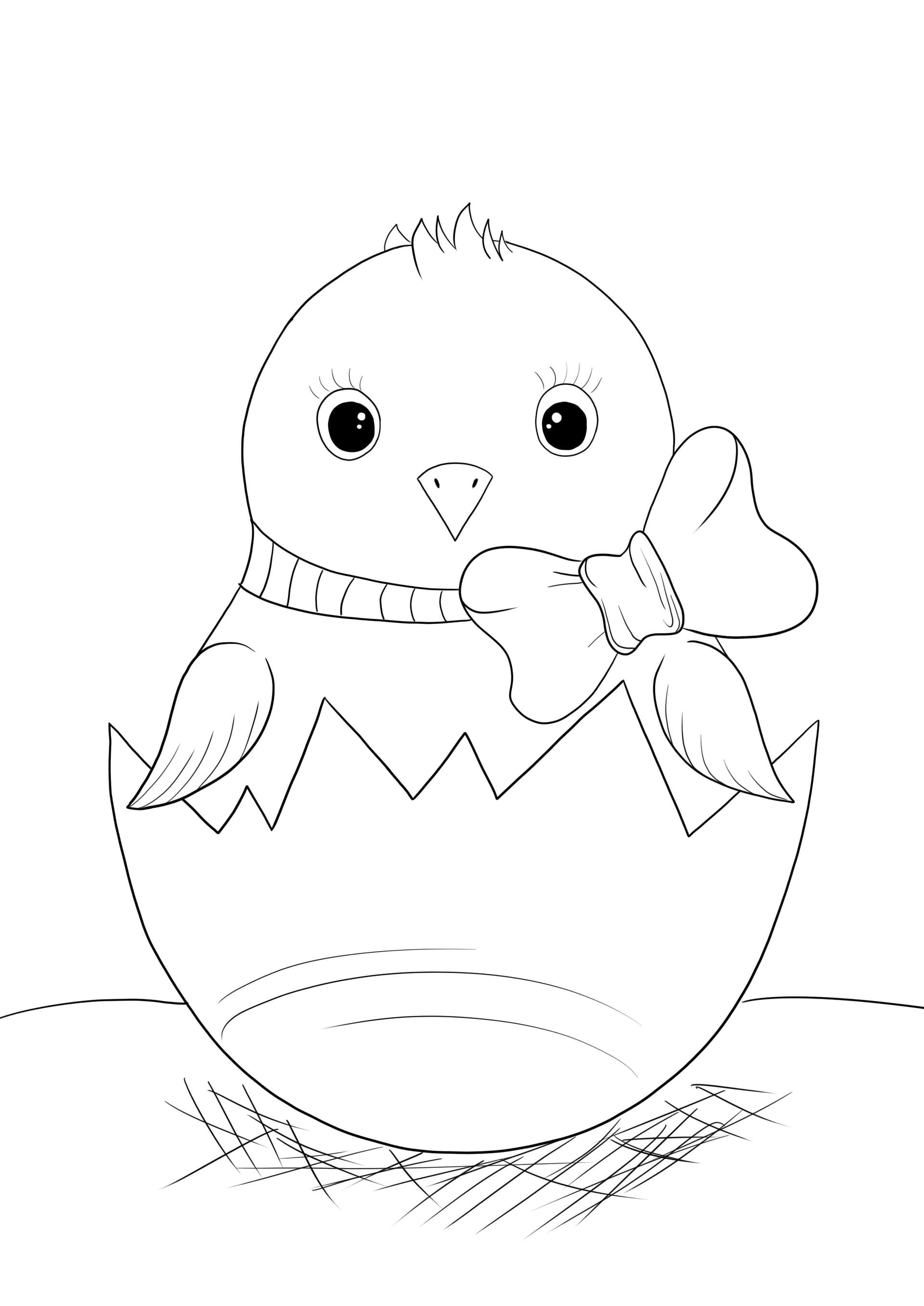 Easter chick