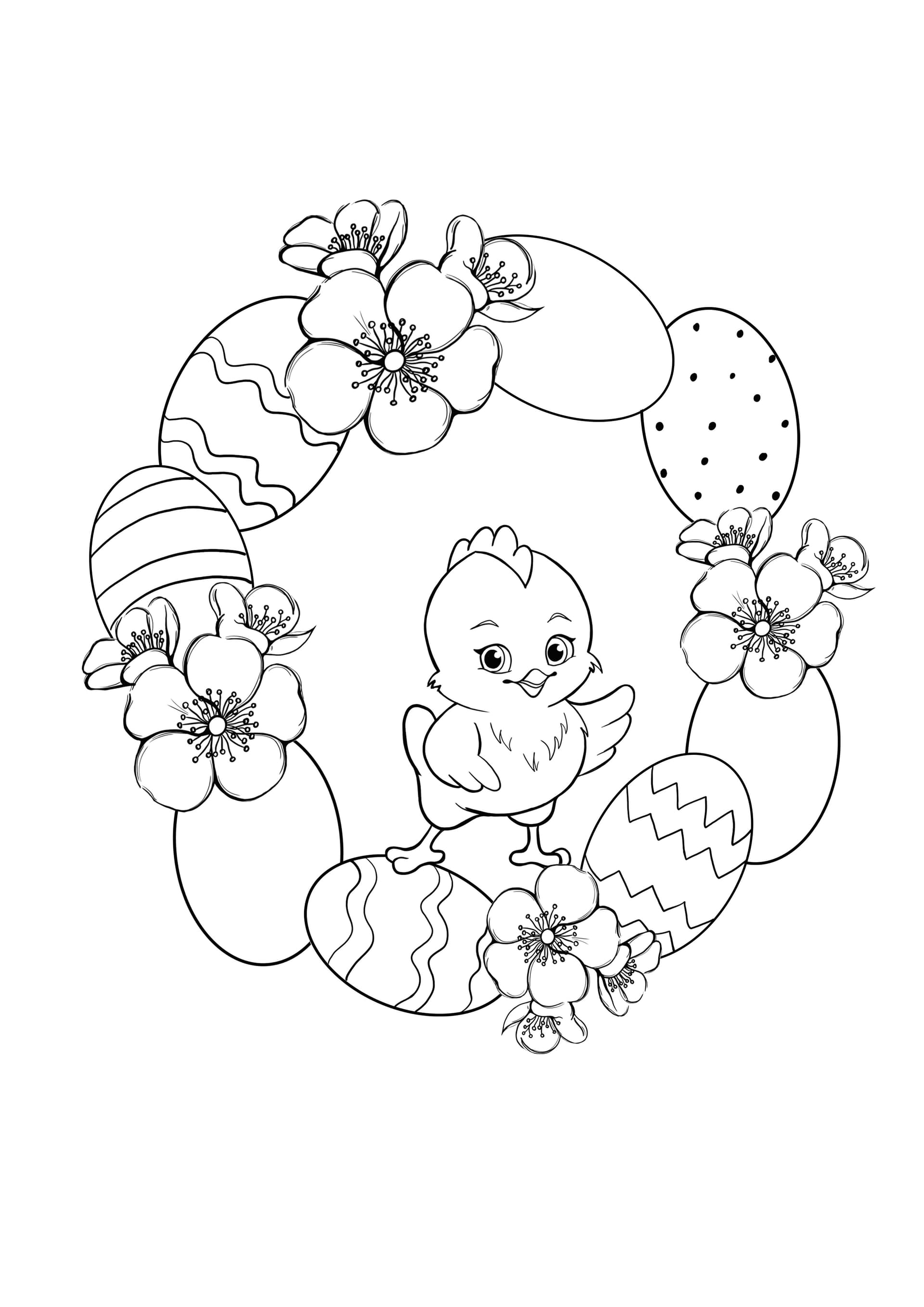 Easter wreath
