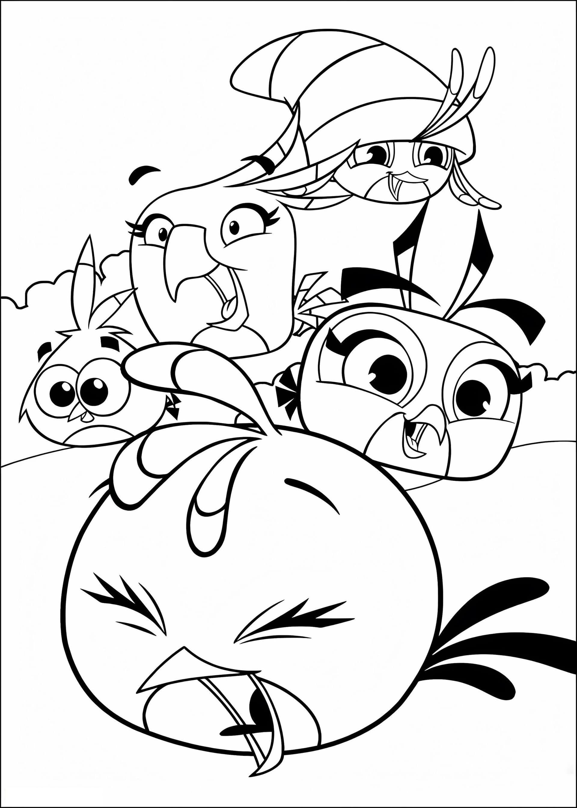 Angry Stella Kawaii Birds