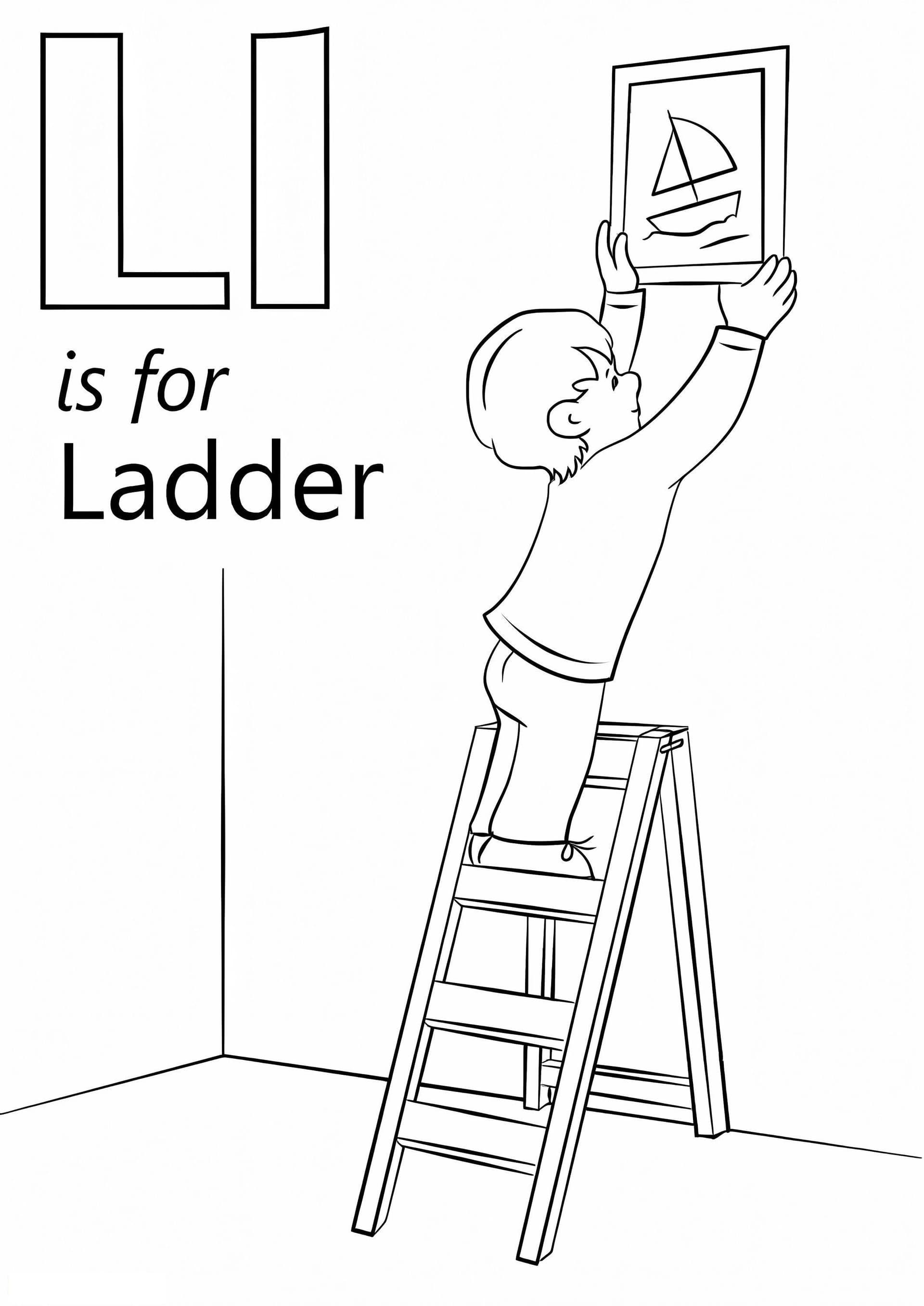 Staircase Letter L