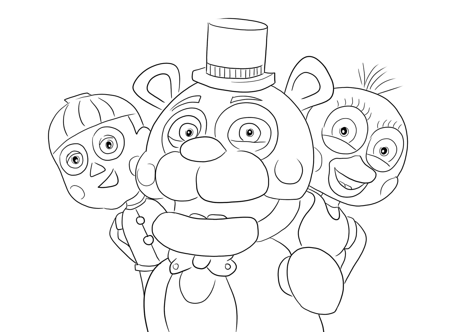 Five Nights at Freddy's All Characters