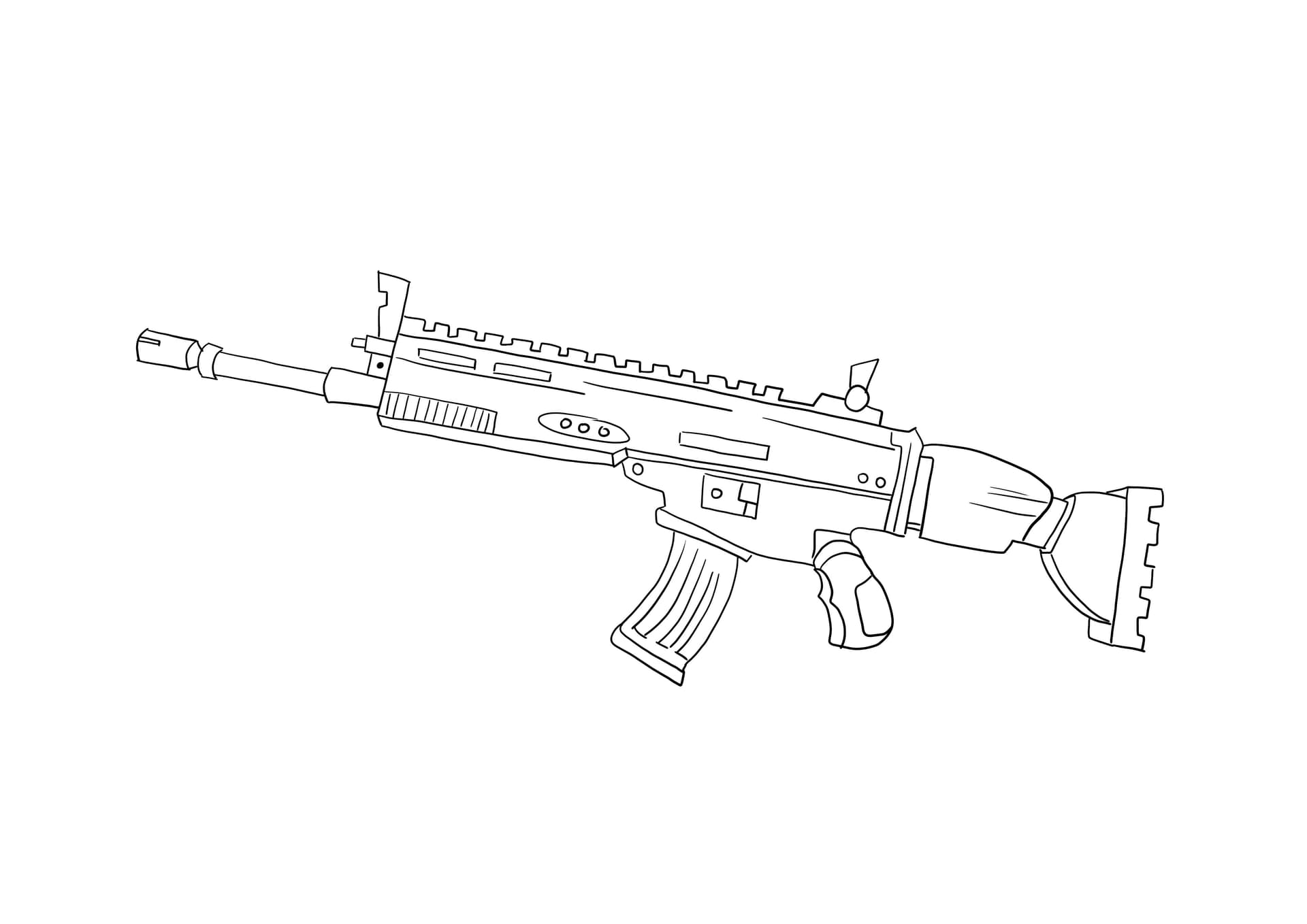 Fortnite scar